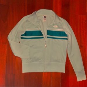 Vintage North Face mint/turquoise & teal jacket